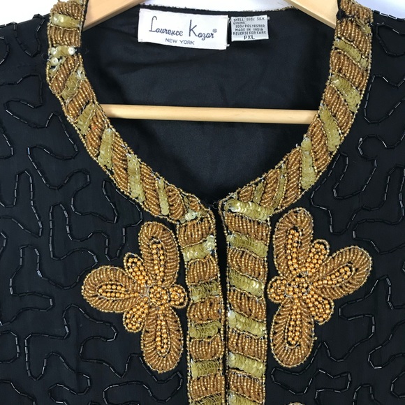 Laurence Kazar Vintage Beaded Jacket - Picture 2 of 4
